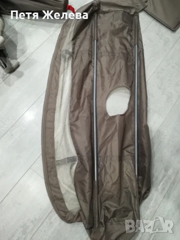 Сгъваема и преносима с падаща стена кошара/легло CHIPOLINO MERIDA, снимка 18 - Кошарки - 50711453