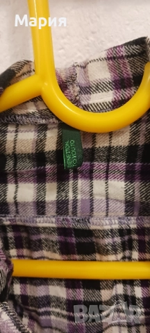 Мъжка спортна риза Benetton р-M, снимка 3 - Спортни дрехи, екипи - 52525858