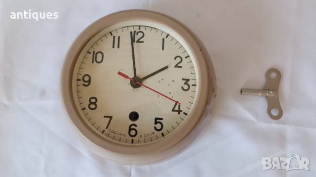 Стар руски корабен часовник - ОЧЗ - 1970" год, снимка 6 - Антикварни и старинни предмети - 53795336