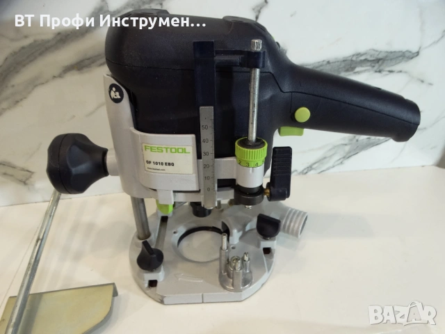 Festool OF 1010 EBQ - Оберфреза + аксесоари + куфар, снимка 2 - Други инструменти - 53503314