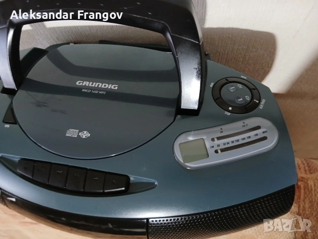 GRUNDIG RRCD 1400 , радио касенофон , CD - MP3 , снимка 5 - Радиокасетофони, транзистори - 53028314