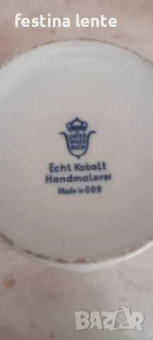 Порцеланова винтидж ваза, снимка 5 - Други ценни предмети - 47505988