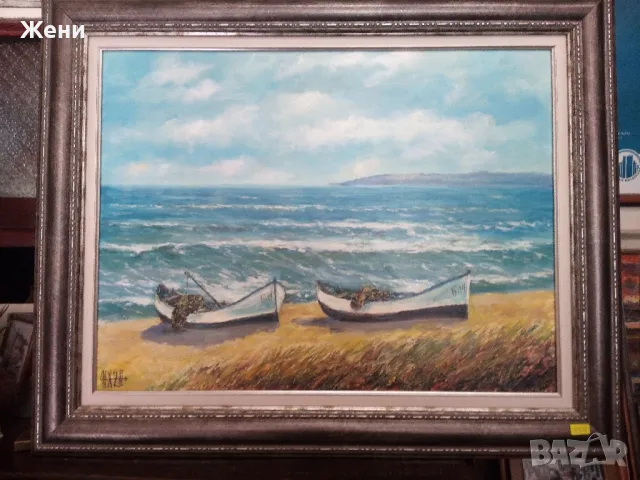 Маслена картина на Николай Ханзъров 