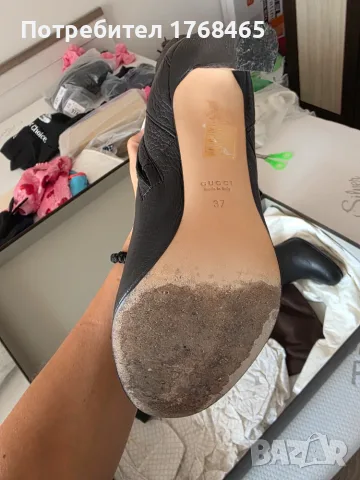 Оригинални ботуши Gucci, снимка 3 - Дамски ботуши - 56243507