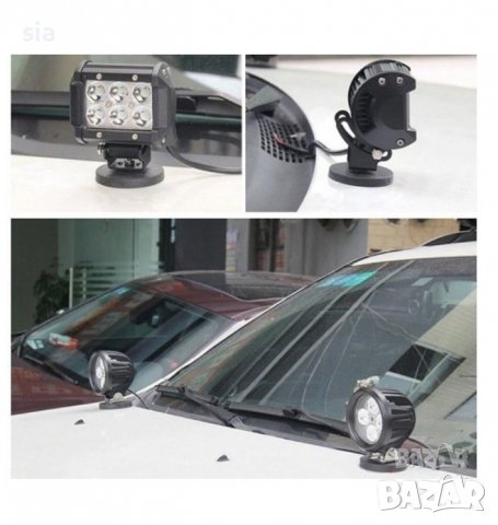 Магнитна стойка за халогени , 1бр., 6,5см, снимка 3 - Аксесоари и консумативи - 31183852