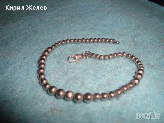 КРАСИВА СРЕБЪРНА или ПОСРЕБРЕНА ВИНТИДЖ АРТ ГРИВНА 25881, снимка 5 - Гривни - 35871245