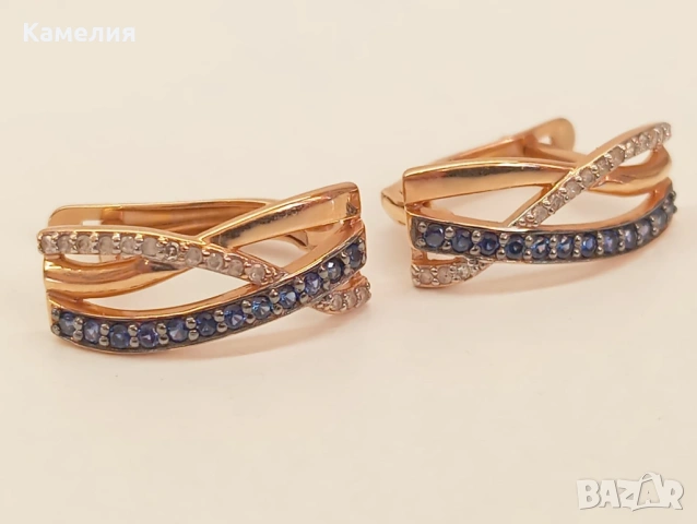 Руско злато , снимка 2 - Обеци - 53140129