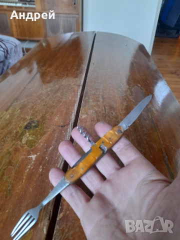 Стар джобен нож,ножче,ножка #131, снимка 5 - Други ценни предмети - 51810824