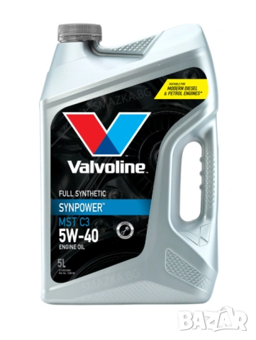 Моторно Масло VALVOLINE SYNPOWER XTREME MST C3 5W-40 5L