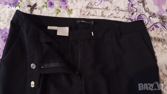 Продавам дамски черен панталон размер L, снимка 2 - Панталони - 52053296
