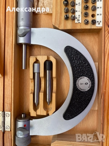 Микрометър - Резбомер, снимка 2 - Други инструменти - 52429412