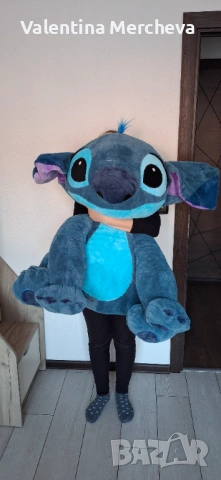 Голям плюшен Стич, снимка 6 - Плюшени играчки - 53658290