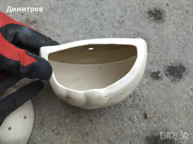 Керамична саксия за стена, снимка 3 - Декорация за дома - 50297420