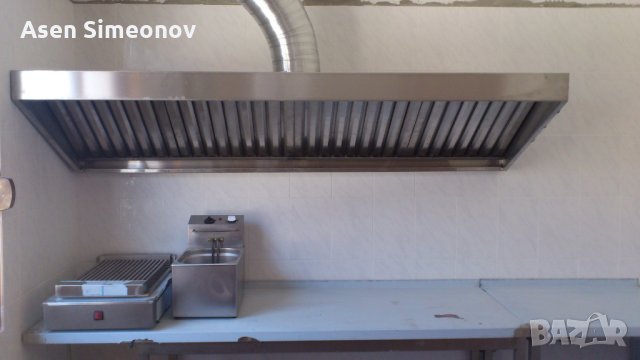 Абсорбатор / Аспиратор/неръждаем, снимка 3 - Друго търговско оборудване - 35739544