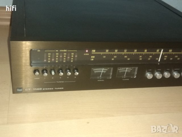 Колекционерски аналогов тунер Dual CT1140, снимка 3 - Други - 34728569