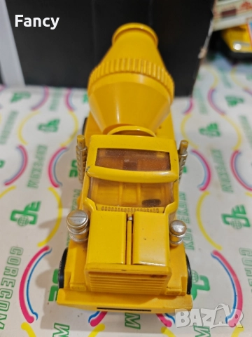 Стара детска играчка бетоновоз завод МИР, снимка 4 - Колекции - 52464743