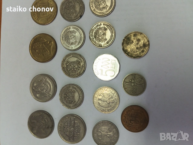 Монети- различни (17 бр.), снимка 4 - Нумизматика и бонистика - 53569121