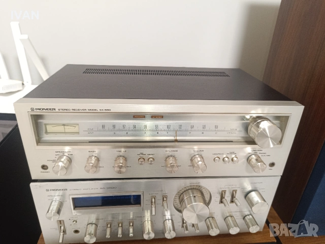 Продавам усилвател pioneer-sx-550