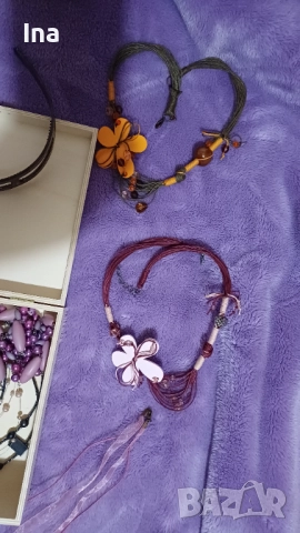 Бижута дизайнерски, снимка 2 - Колиета, медальони, синджири - 52450566