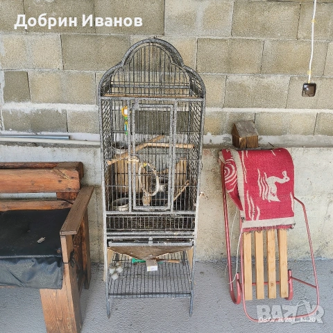 Клетка за големи папагали 