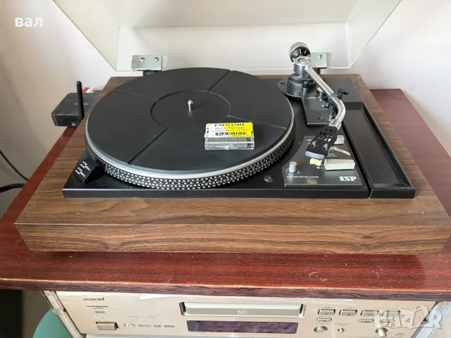 Грамофон ISP SD‑5000 • Direct Drive • Shure DM101MG • Нова игла • Два капака