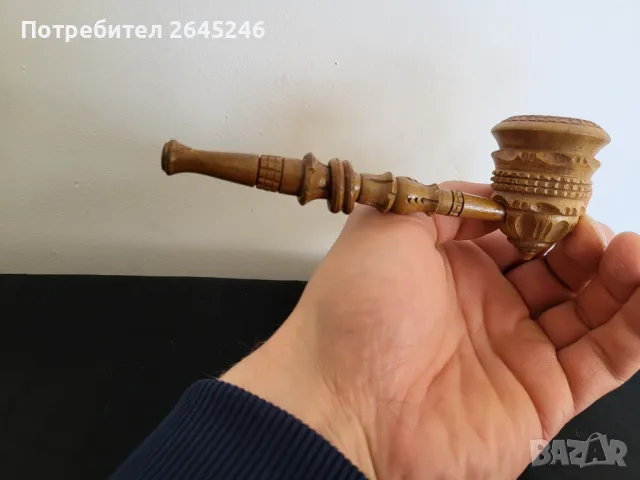 Дървена лула , снимка 1