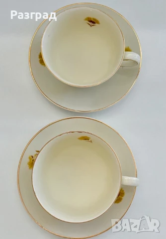 Винтидж чашки за чай KPM Germany, снимка 10 - Чаши - 51148689