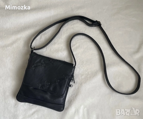 Страхотна дамска кожена чанта с дълга дръжка!, снимка 2 - Чанти - 52324946