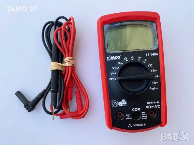 Cimco 11 1404 - Цифров мултицет!