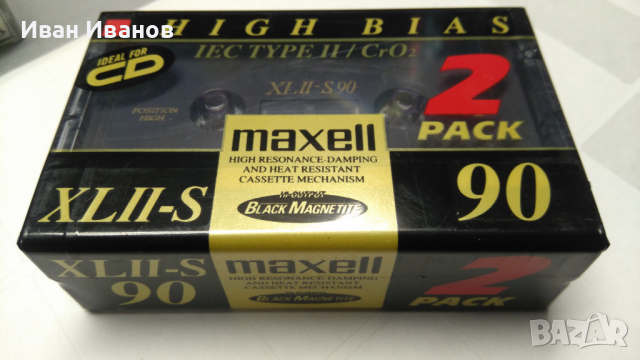 MAXELL XL II-S  аудио касети топ модел хром
