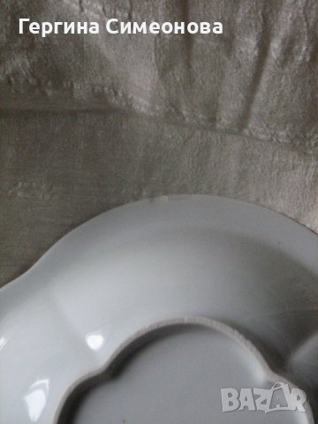 Порцеланова чиния Изида за салата, снимка 5 - Чинии - 40824779