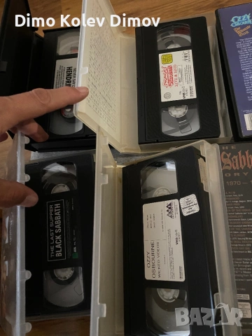 Ozzy Osbourne  BLACK SABBATH VHS Колекция Видеокасети. Оригинали!, снимка 3 - Други музикални жанрове - 48515623