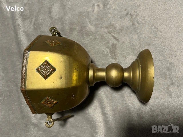 бронзова чаша стара на хан Крум, снимка 2 - Антикварни и старинни предмети - 50447255