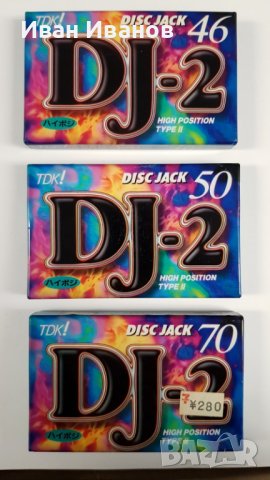 TDK DJ аудиокасети японски, снимка 3 - Аудио касети - 39640704