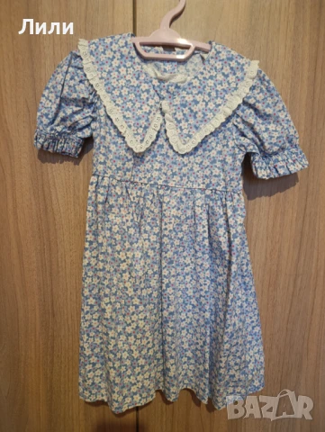 Две отлични роклички, размер 116, снимка 2 - Детски рокли и поли - 50759231