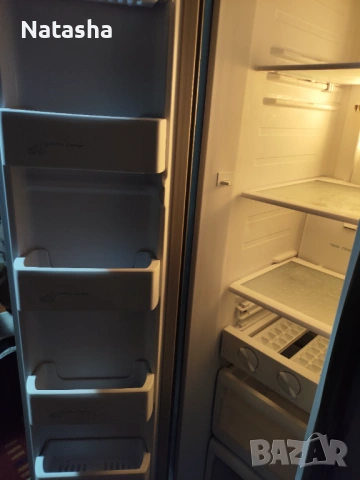хладилник с фризер , американски тип, снимка 4 - Хладилници - 53101220