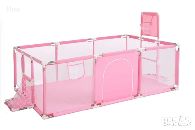 НОВИ! Голяма детска кошара за игра + подарък (топки) /ограда/ заграждение за бебе / дете, снимка 9 - Кошарки - 33512569