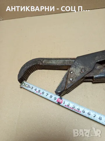 Соц Стар Голям Тръбен Ключ., снимка 10 - Антикварни и старинни предмети - 49577493