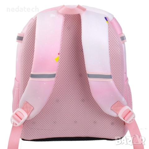 Ученическа раница еднорог, Розов, 24x16x33 см., снимка 3 - Раници - 51509940