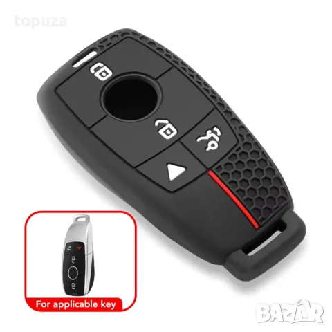 Силиконов кейс (калъф) за Mercedes Benz A C E S G Class GLK GLC CLE CLA GLE GLS W177 W205 W213 W222 , снимка 6 - Аксесоари и консумативи - 50210597