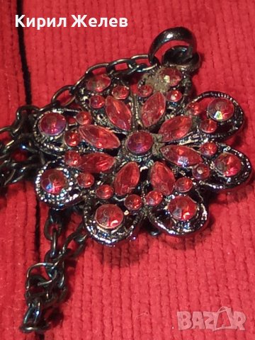 СТАР МЕДАЛЬОН - ЦВЕТЕ с ВЕРИЖКА 23761, снимка 3 - Колиета, медальони, синджири - 35261288