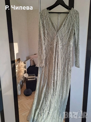 ЧИСТО НОВА бална рокля с камъни - XL\XXL, снимка 2 - Рокли - 53771733