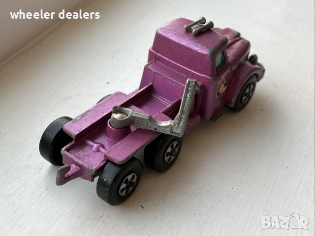 Метална количка Matchbox Scammell Contractor Pipe, снимка 2 - Колекции - 39977628