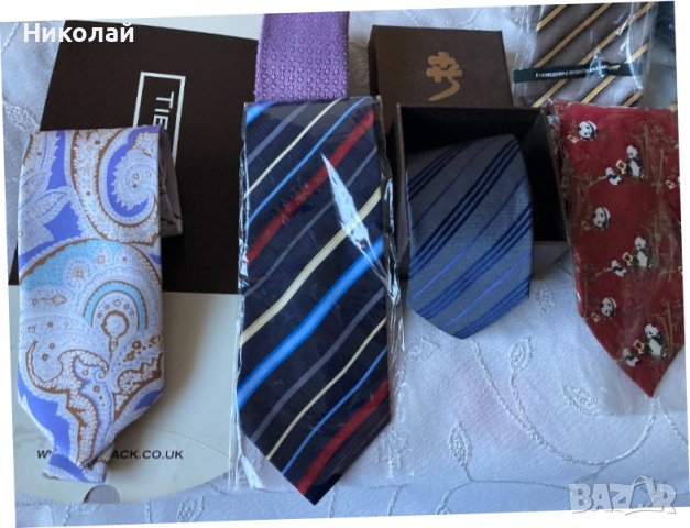 Лот качествени вратовръзки, 100% коприна, Tie Rack, Bijoux Terner, китайски и български, италианска , снимка 7 - Други - 40209046