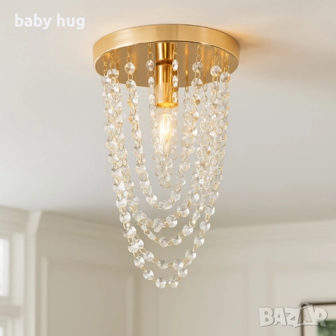 Таванен плафон с кристали