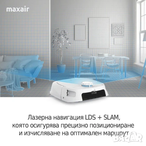 Tecbot M1 – Прахосмукачка робот и подомиячка със самопочистващ моп (черен)*Безплатна доставка*, снимка 7 - Прахосмукачки - 50753859