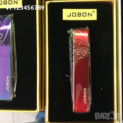 Фина, лека и тънка USB запалка Jobon, снимка 2 - Запалки - 42192978