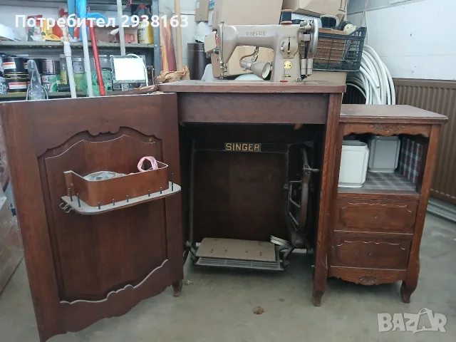 Шевна машина Сингер, снимка 4 - Шевни машини - 56150300