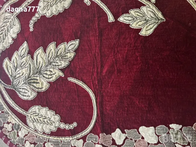 Бродирано покривало за фотьойл/ стол, снимка 8 - Столове - 50038379