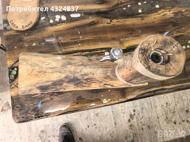 диспенсър за алкохол ръчно изработка 